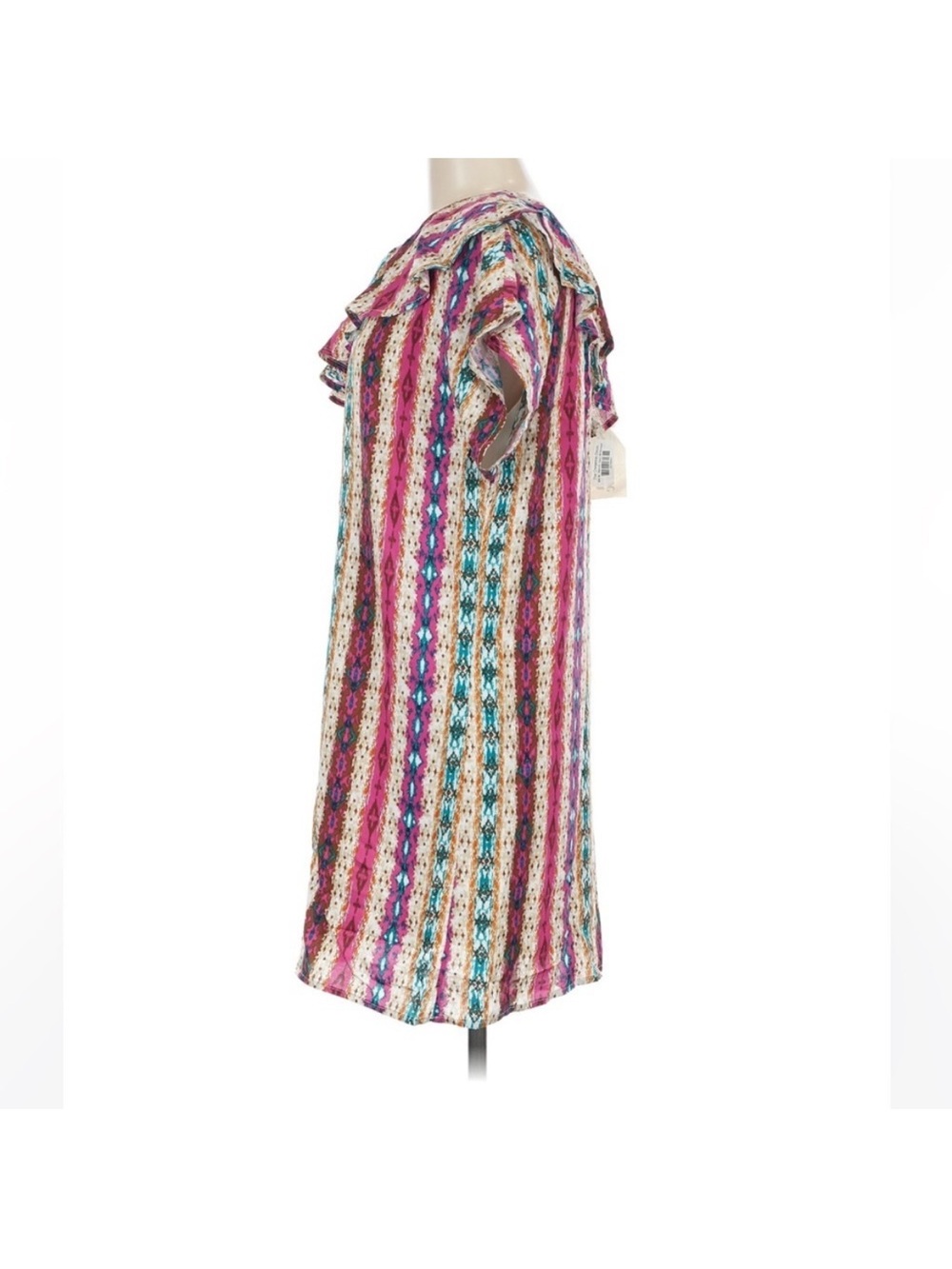 Savanna Jane Amarillo By Morning Wester Boho One Shoulder Dress Women’s Medium - Picture 5 of 7